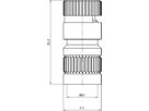 Caleffi Luftfalle m/IG 3/8" für Minical - Automatische Entlüfter