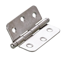 Hettich Zierscharnier vernickelt, 50 x 40mm, à 2 Stk - Diverse Möbelbeschläge und Zubehör