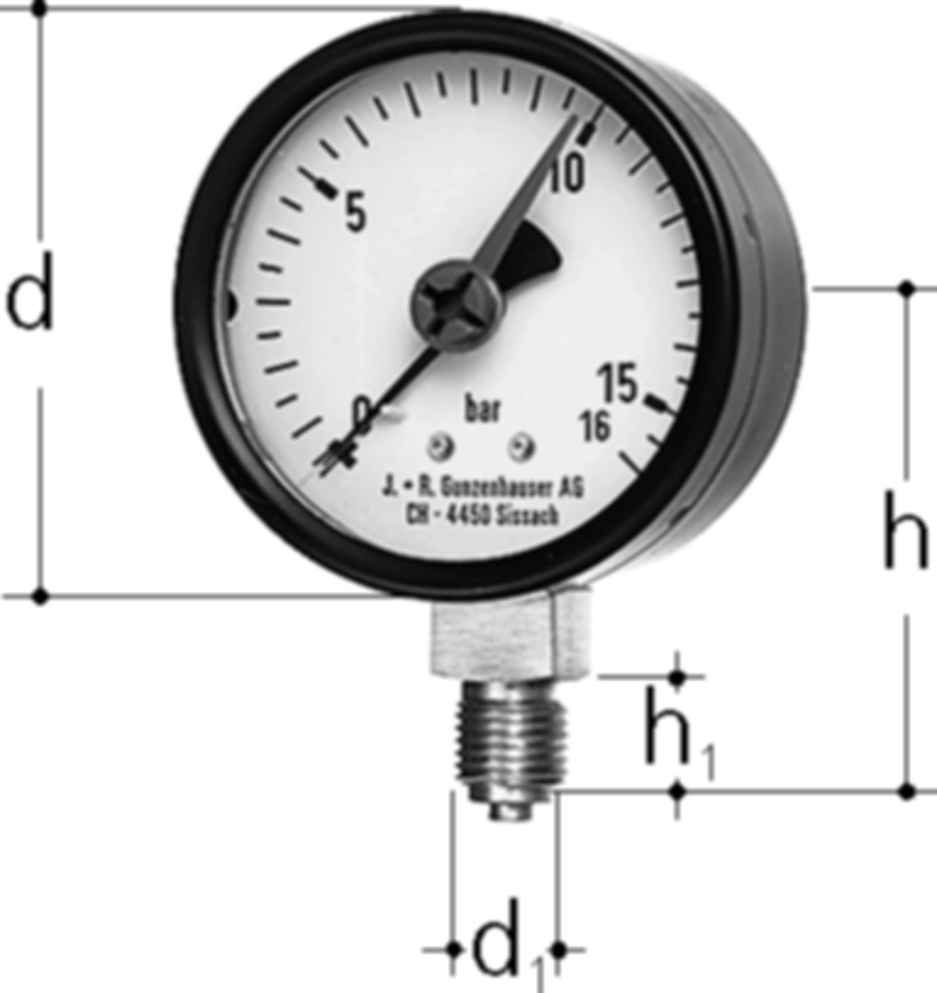Manometer +GF+ JRG