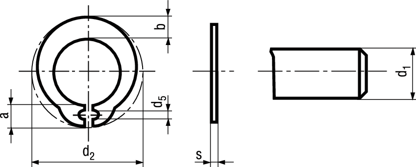Spannringe Benzing SP 220 Federst BN832 2,5 - Bossard Schrauben