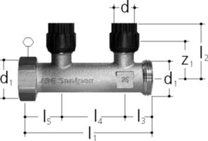 Verteiler +GF+ JRG Sanipex MT