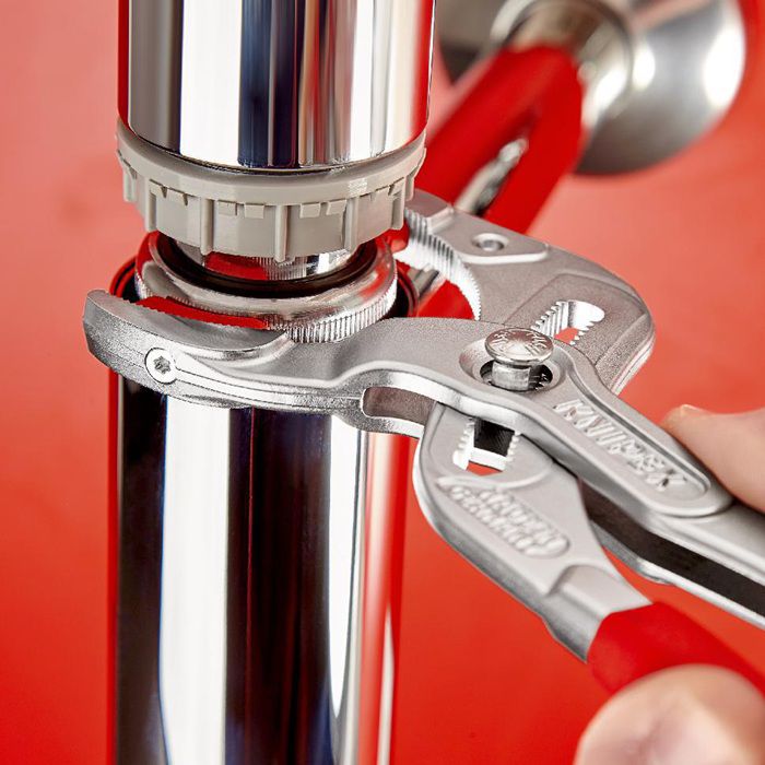 KNIPEX Siphon- und Connectorenzange Speed Grip 81 13 L=250 mm , Ø 10-75 mm - Zangen, Schneiden