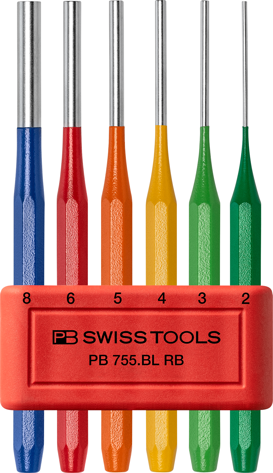 PB Splintentreiberset PB 755 Achtkant - Schlag, Brechwerkzeuge