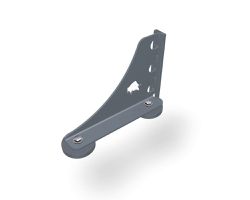 PREFA Haken für Schneerechensystem 43 P.10 Steingrau VE 10 Stk. 120194 - PREFA Dachsysteme