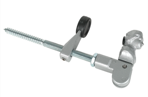 SANER Jalousierückhalter, Alu/Stahl DxL= M10/10x200mm, verzinkt - Jalousiebeschläge