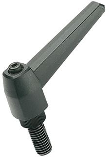 Klemmhebel Elesa® MR.p schwarz BN14189 41211MR.40p-M5x16 - Bossard Schrauben
