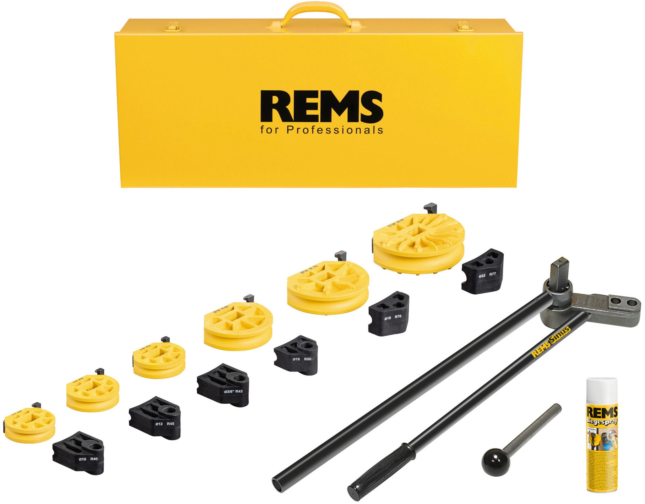 REMS Sinus Set Grössen: 10-12-14-16-18-22 - Sanitärwerkzeuge
