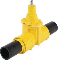 Einschweiss-Schieber für Gas 4815 DN 1" / d 32mm - Hawle Armaturen