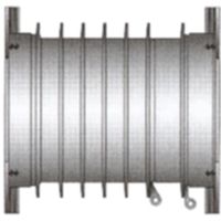 Lamellenrohr DN 200 L=300mm Nr.1031 für Rohre 50-125mm und 160mm - RDS-Mauerdurchführung