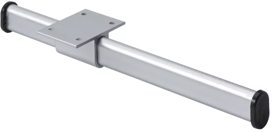 Hettich Kleiderstange Aluminium, silber eloxiert, 225mm - Diverse Möbelbeschläge und Zubehör