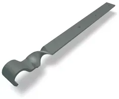 PREFA Überbügel für Aluminiumdachrinne 250-400 mm P.10 Hellgrau - PREFA Dachentwässerungssysteme