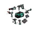 Combo Set Bauhandwerk 6.1 18V , 6 Tools Ladegerät + 4x 4.0Ah - Metabo Elektrowerkzeuge