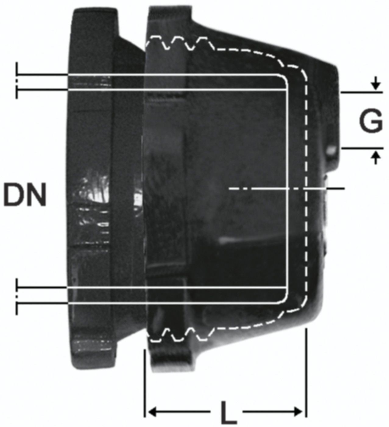 Verschlusskappen vonRoll hydro Fig. 2395