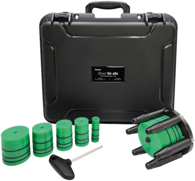 Rohrausweiter-Set 6D 6- in 1 , Ø 60,76,80,87,100,120mm - Spenglerwerkzeuge