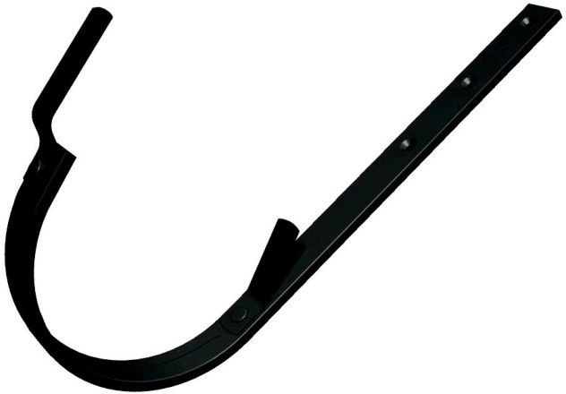 PREFA Rinnenhaken 333 mm P.10 Schwarz - PREFA Dachentwässerungssysteme