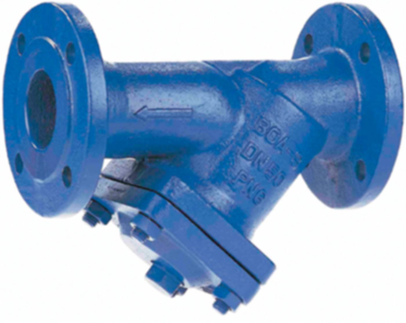 BOA-S aus Grauguss m/Einfachsieb PN 16 DN 65 L= 290 mm - Schmutzfänger