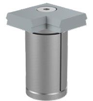 Solarline Klippkonsole 90° ecke für Rohr 40x40x2 , L= 45x45mm - Inoxtech Solarline