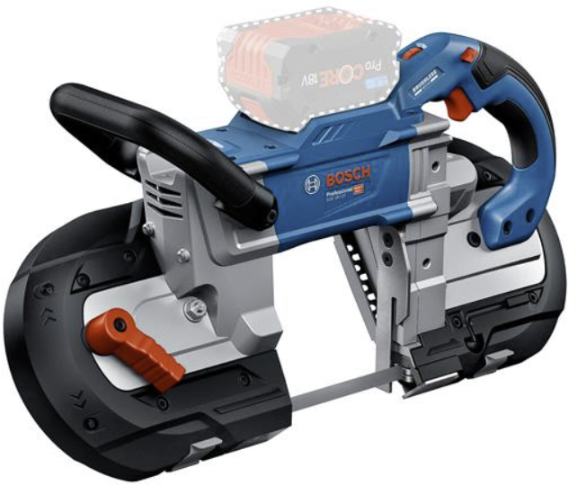 Akku-Bandsäge GCB 18V-127 18V, bis 127mm, solo in Karton - Bosch Elektrowerkzeuge