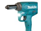Akku-Nietmaschine DRV150ZJ 18V, Ø2.4 bis 4.8 mm, 4 Mundstk., solo im Makpac-B - Makita Elektrowerkzeuge