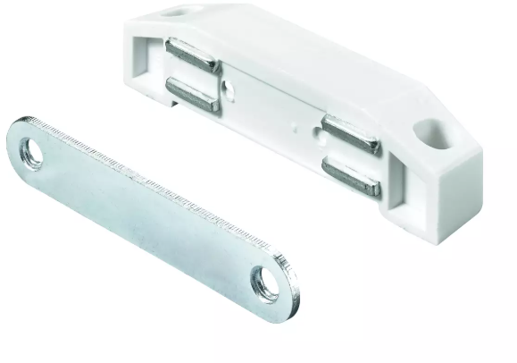 Hettich Magnetschnäpper weiss, 17 x 19mm, Haltekraft 8kg, à 2 Stk - Diverse Möbelbeschläge und Zubehör