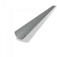 PREFA Hängerinne à 6 M 250 mm P.10 Hellgrau - PREFA Dachentwässerungssysteme