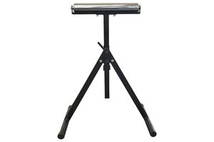 ALDURO Rollenbock, gerade Rolle 400mm, Ø 57mm 660-1100mm Tragkraft 75kg - Werkstatteinrichtungen