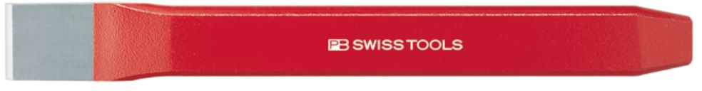 PB Flachmeissel, flach-oval, rot PB 800, Gr.28 mm, L= 250 mm - Schlag, Brechwerkzeuge