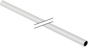 C-Stahlrohre umm. weiss 12 x 1.2mm 19201 Stangen à 6m - Mapress-Heizungs-Rohre C-Stahl