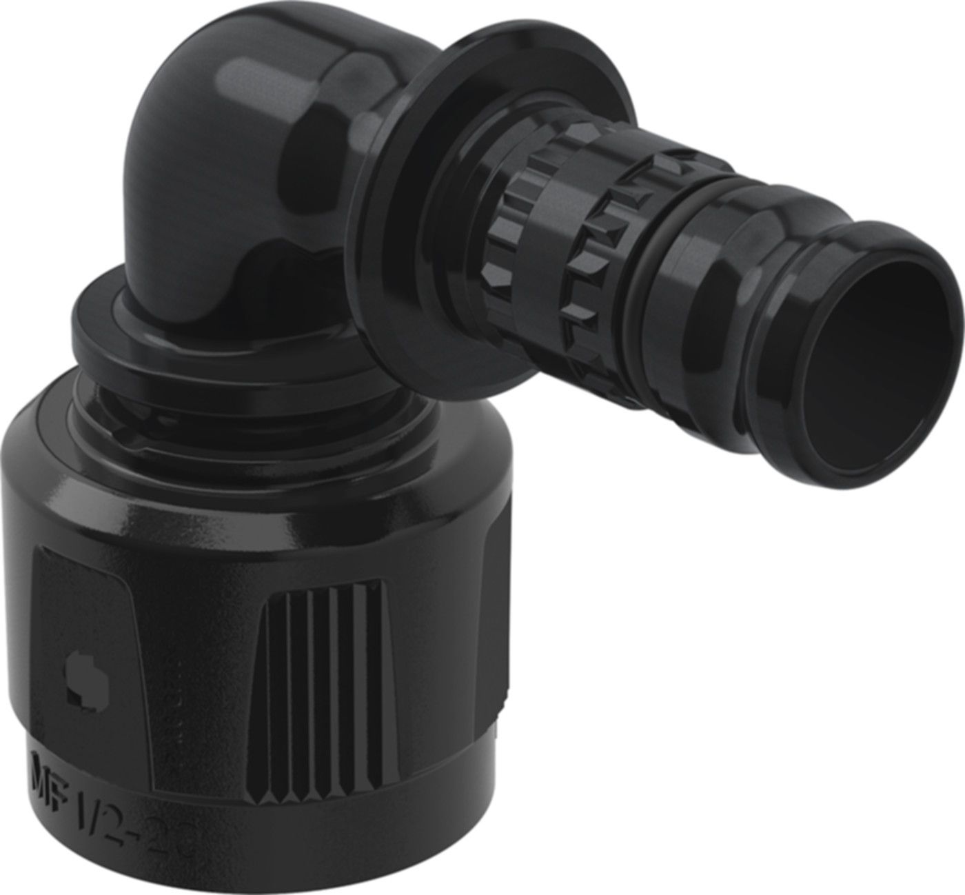 Übergangswinkel 90° 1/2"-20mm 622.452.00.5 mit MasterFix - Geberit-Mepla-Formstücke