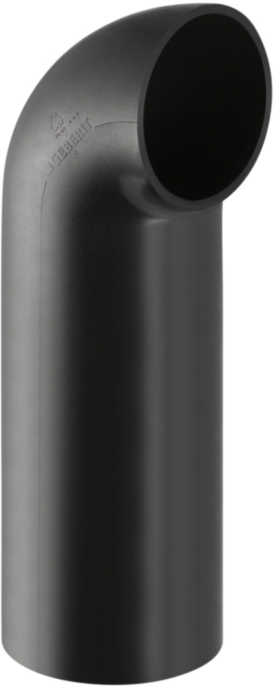 Bogen 90° mit engem Radius 367.876.16.1 d 110mm - Geberit-PE-Formstücke