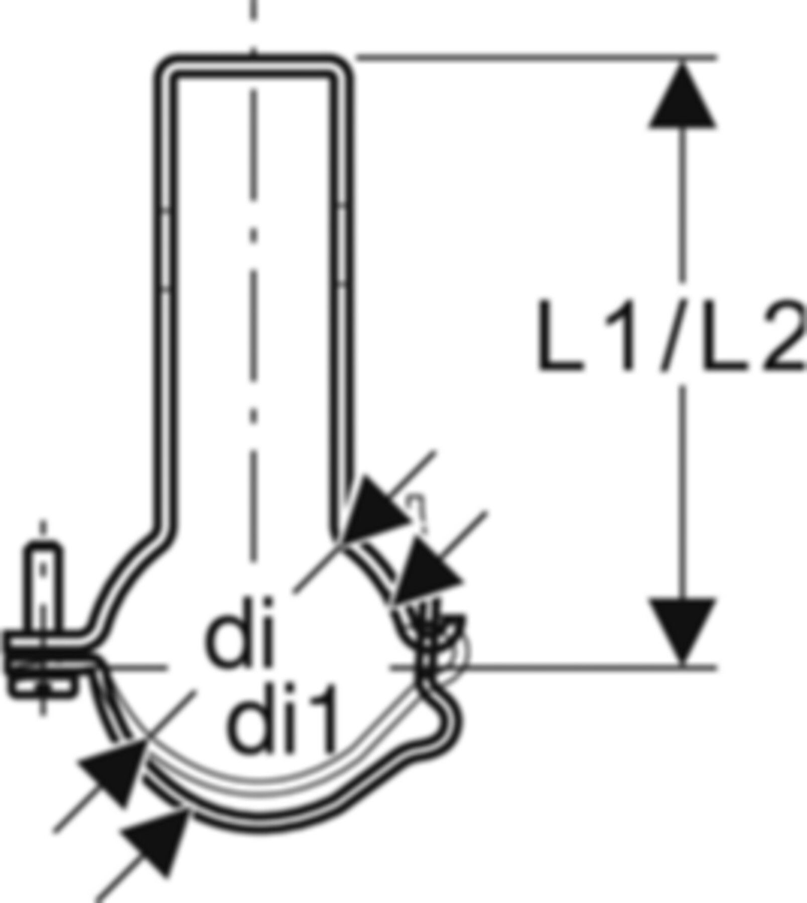 Pluvia Rohrschelle d 63mm 364.861.00.1 - Geberit-Dachentwässerung