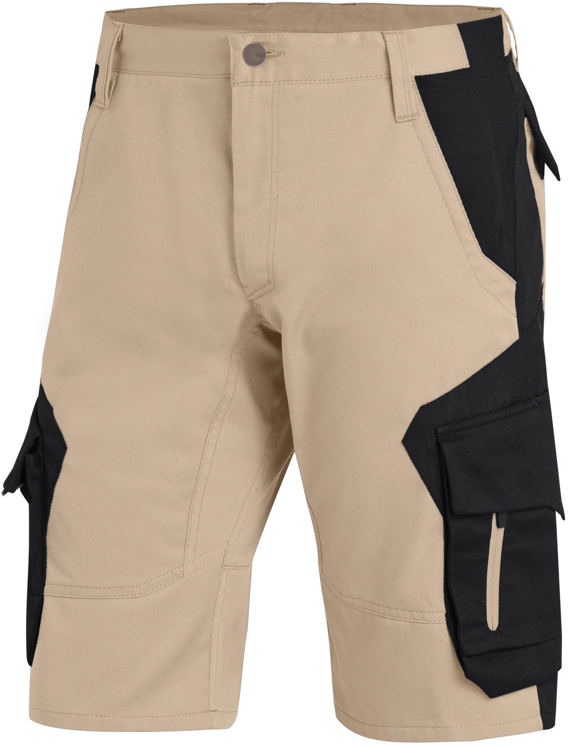 FHB WULF Bermuda beige-schwarz Gr. 42 - Textilien