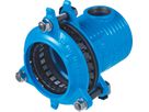 Endkappe mit 2"IG PN 16 7245 DN 50 d 56-71mm - Hawle Synoflex
