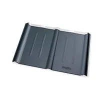 PREFA Dachplatte 600 x 420mm P.10 Steingrau STUCCO 110714 - PREFA Dachentwässerungssysteme