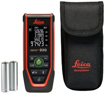 LEICA Disto D2G Lasermessung, 0.05-120m, +/-1.5mm, IP54 - Längenmessen