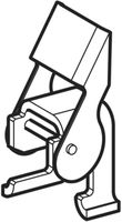 Systemschienen-Klammern GEBERIT Duofix