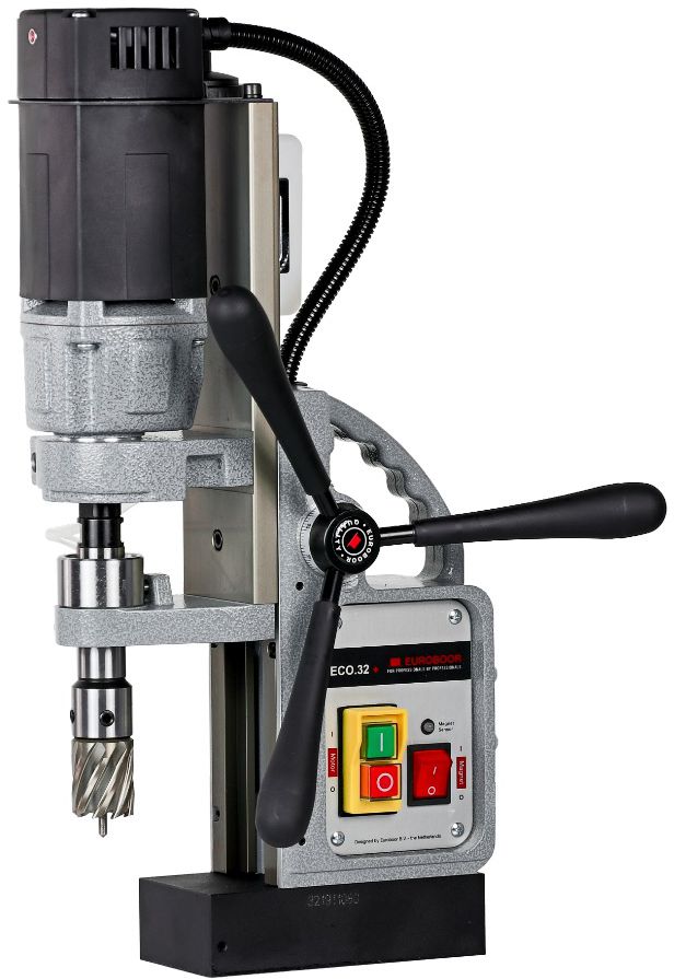 EUROBOOR Magnet-Kernbohrmaschine ECO.32+ Ø12-32mm, 775/400 U/min - Euroboor Maschinen