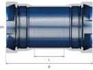 Schlaufenstück U VRS-T Epoxy DN 250 - TRM Swiss Steckmuffenformstücke VRS-T