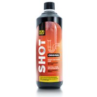 SHOT Original Abflussentstopfer Flasche à 1000ml, für Küche, Bad und WC - Reinigung