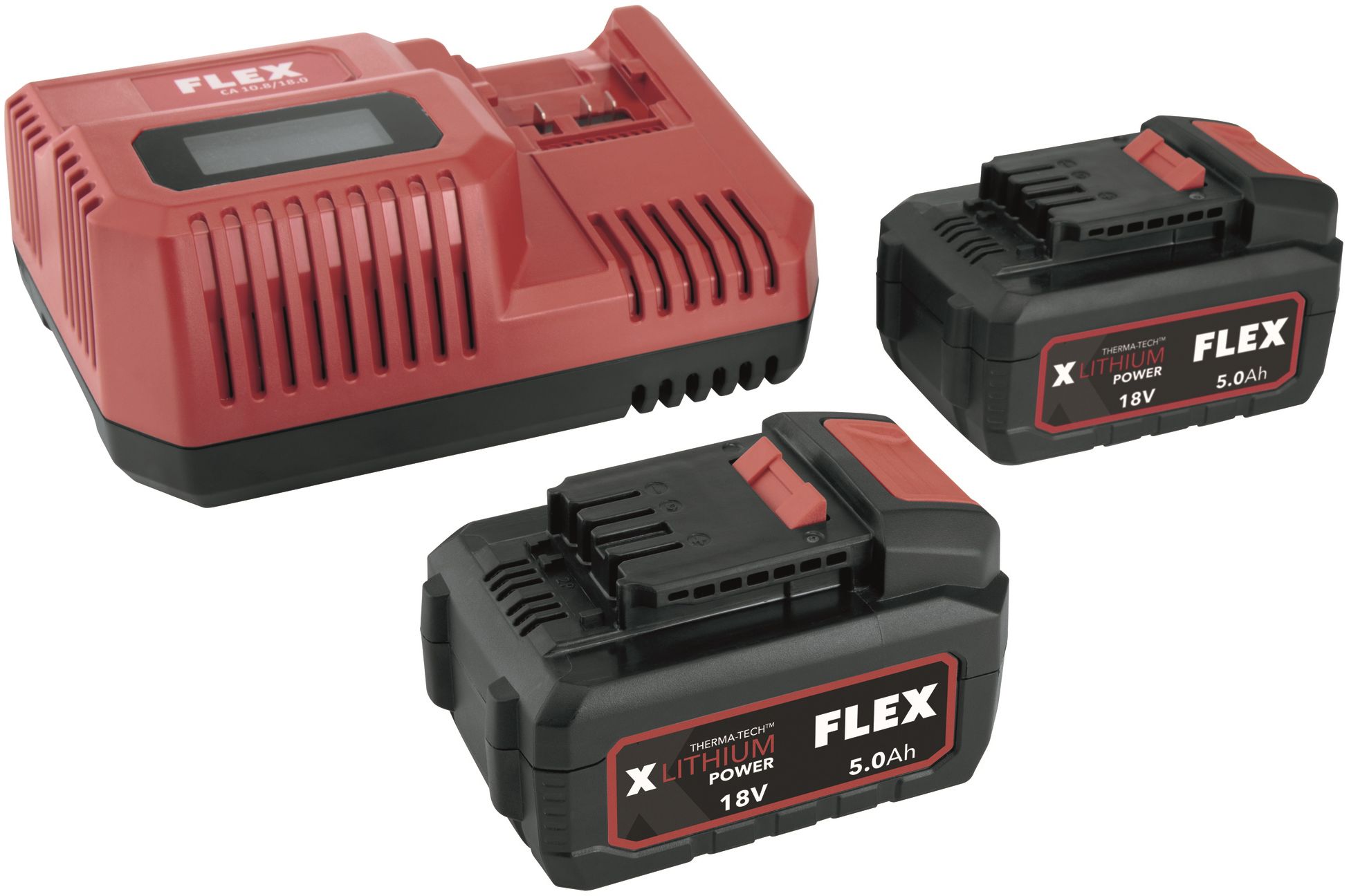 FLEX Akku Starter-Set P-Set 18-88 R 18V , 2x 8.0 Ah , Ladegerät CA 10.8/18.0 - Diverse Anbieter