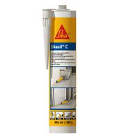 Sikasil-C, Sanitär-/Bau Silikon Kartusche à 300ml, betongrau - Dichten