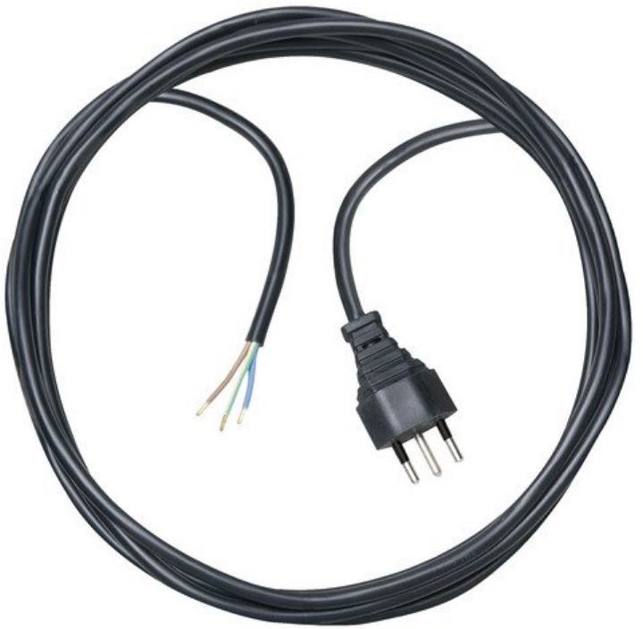 BRENNENSTUHL Anschlusskabel 3m, TD 3x1 mm², Schwarz - Stromverteilung