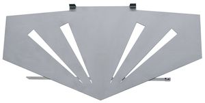 Marder Protect, SCHILD Chromnickelstahl 490 x 260 mm - Marderschutz für das Dach