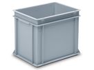 Rako-Behälter, mit zwei Muschelgriff, grau 400x300x323 mm 30 Lt - Utz Behälter