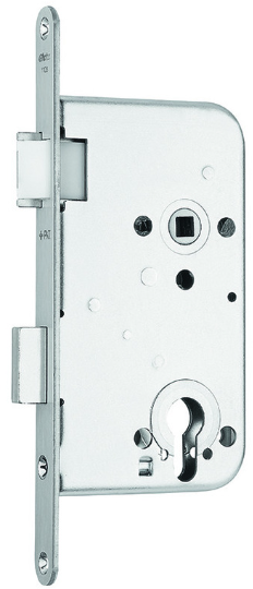 GLUTZ Einsteckschloss 1106, RZ-W 78mm 230/18/3mm, DIN links, DM 80mm - Türschlösser und Zubehör