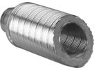 Telefonie-Schalldämpfer TSD 30 200/257 m/Glasfaserisolierung 30 mm, Länge 1 m - Flexible Lüftungsschläuche