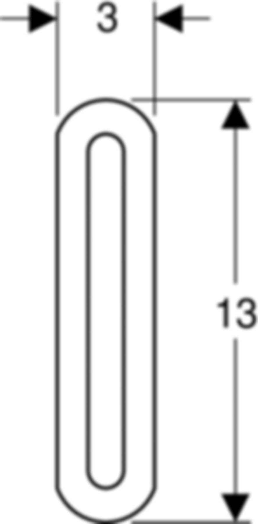 Verbindungslasche 461.022.00.1 - Geberit-GIS
