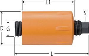Bau- und Abpresszapfen NUSSBAUM Optiflex