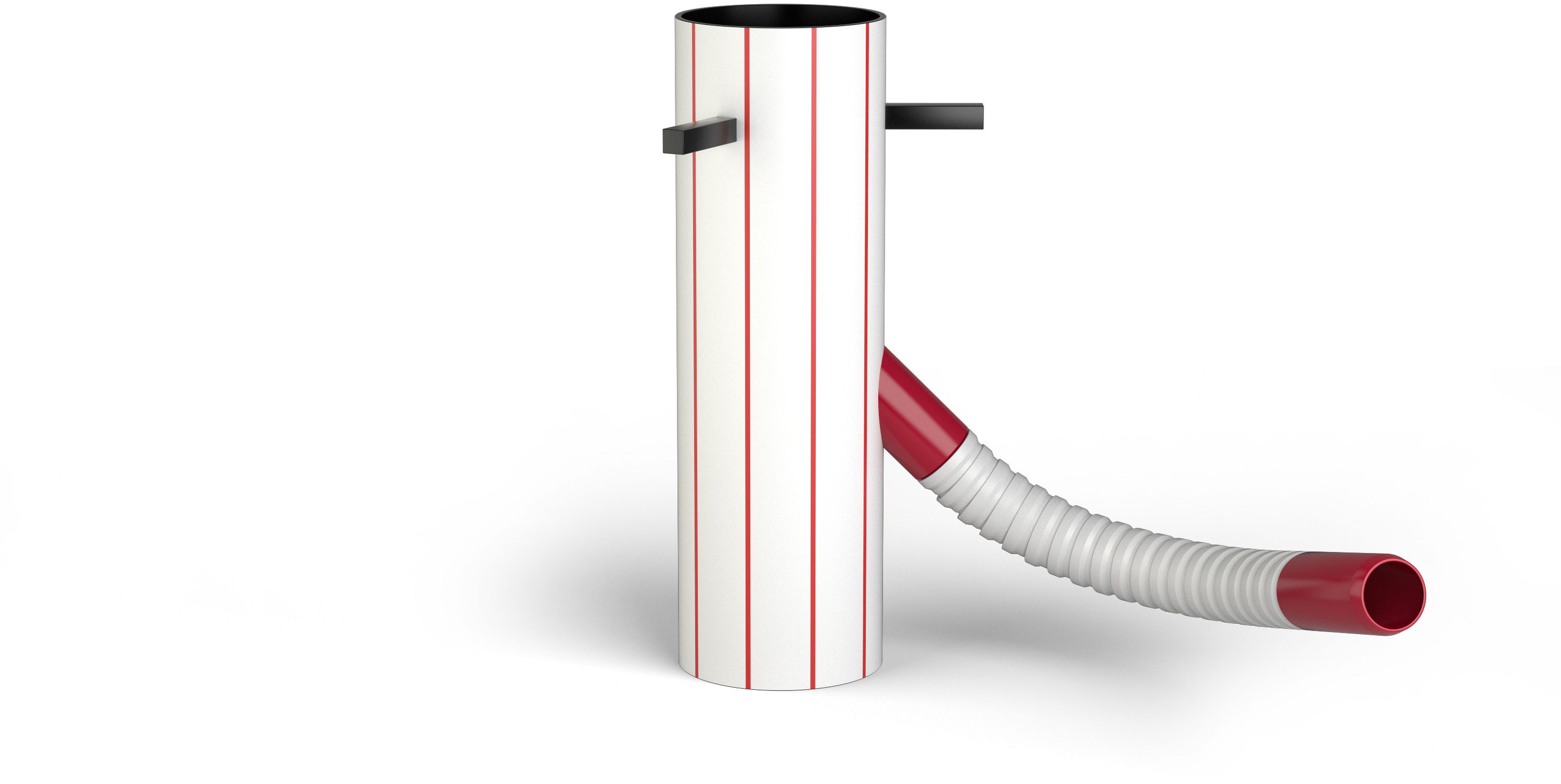 HDPE Fundamentrohr Typ D komplett