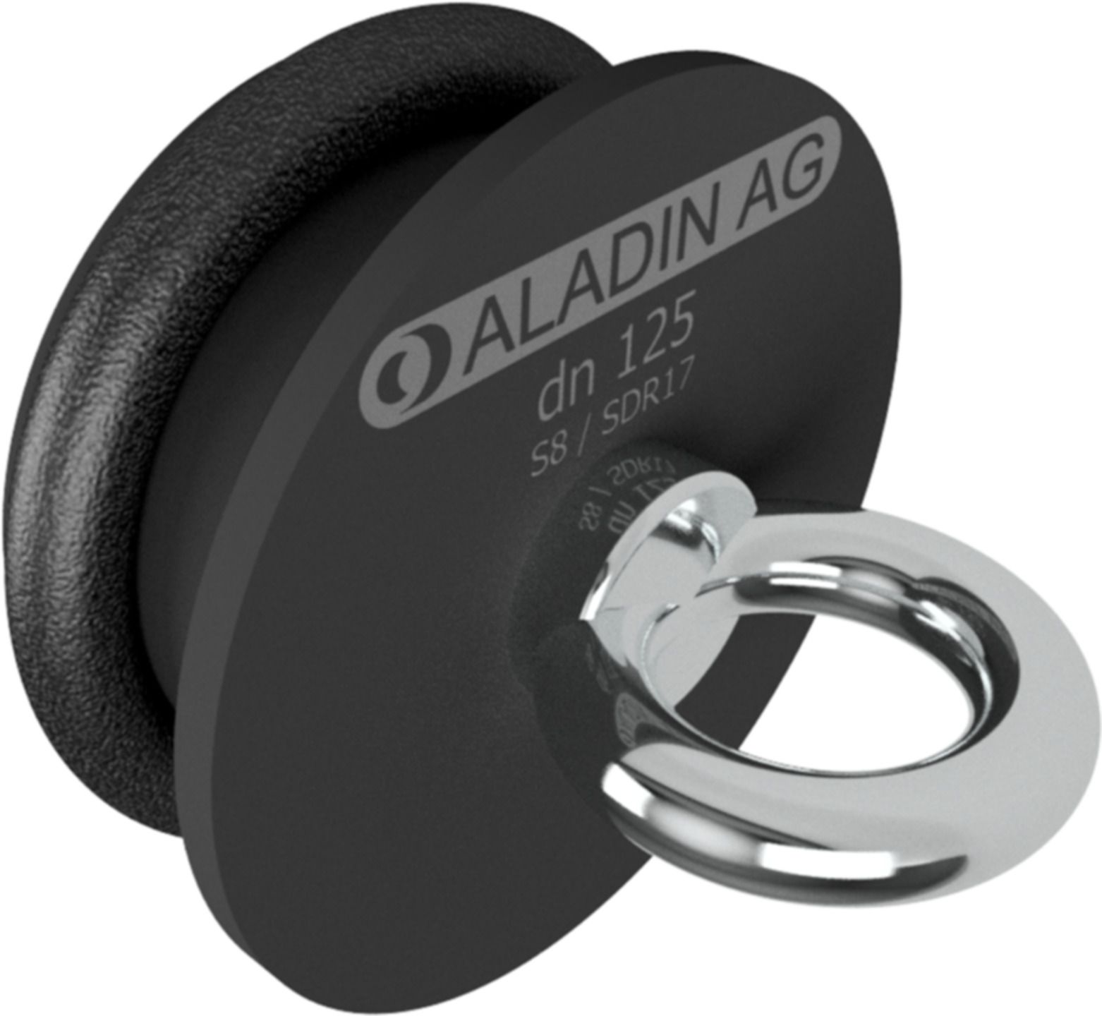 Schutzstopfen für PE-Rohr SDR 17 d 125mm, mit Öse inkl. Rollringdichtung - Diverses HD-Zubehör
